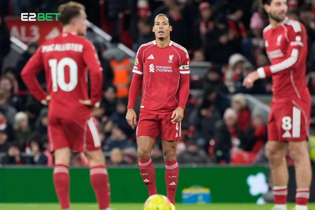 Van Dijk Struggles as Liverpool Face Fresh Defensive Concerns