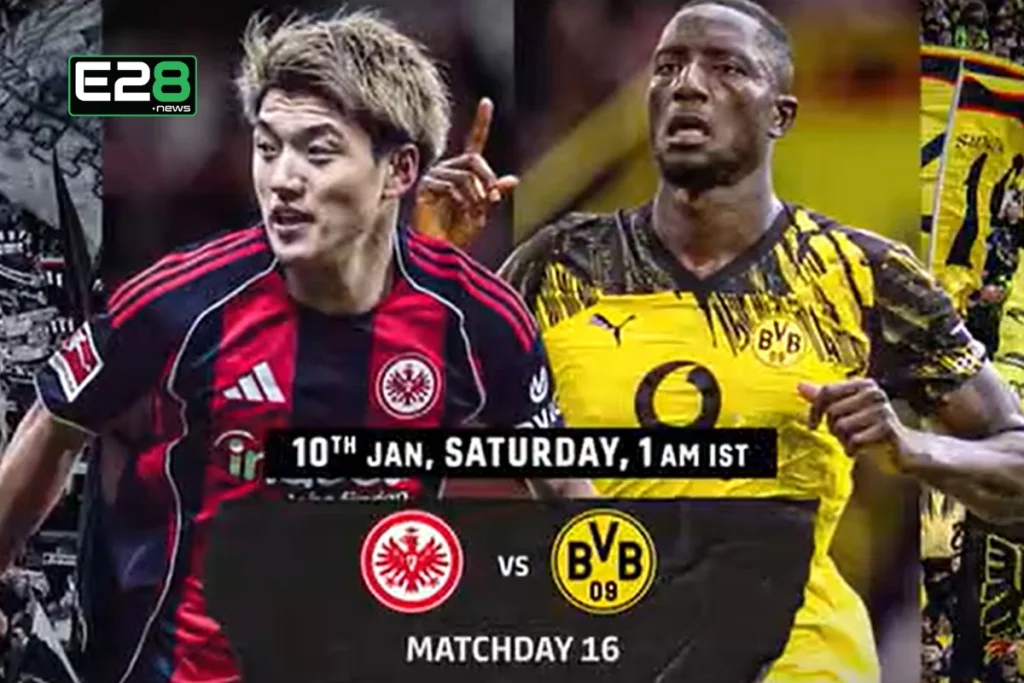Live Bundesliga action: Borussia Dortmund vs Eintracht Frankfurt today