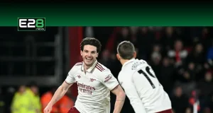 Rice Double Sparks Arsenal’s Stunning Comeback Victory Declan